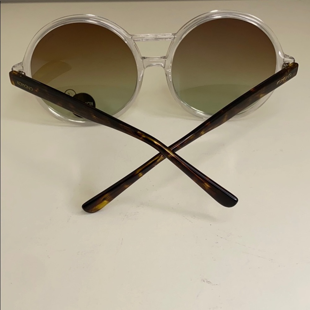 Komono Sunglasses Coco Clear New round oversized - Picture 8 of 16